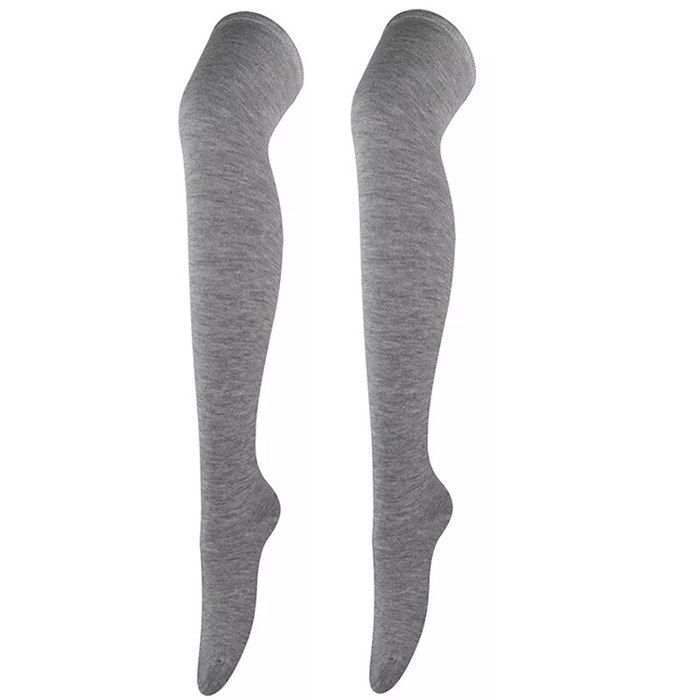 Bas Au-dessus Du Genou Rayés Pour Femme - En Polyester Extensible - Pour Cosplay, Déguisement Ou Tenue Décontractée