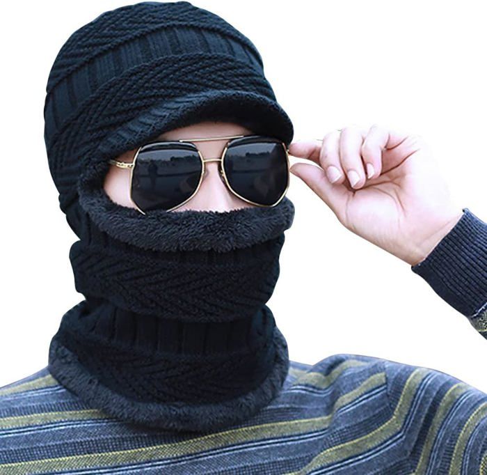 Cagoule D'Hiver Thermique Pour Enfant - Bonnet Balaclava Chaud Pour Garçons Et Filles 2-7 Ans