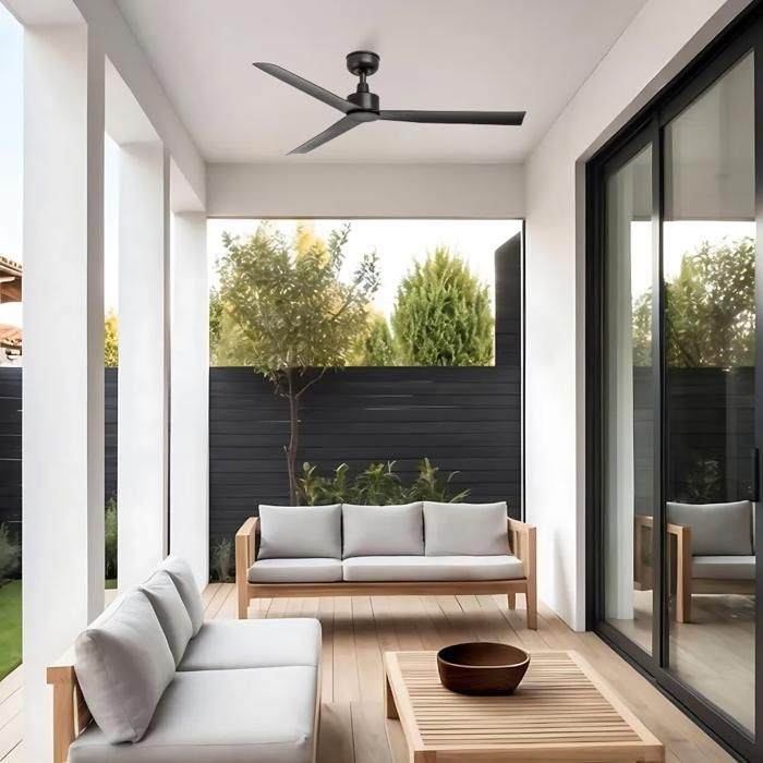 RIVER Ventilateur extérieur brun Ø125 - Ventyly