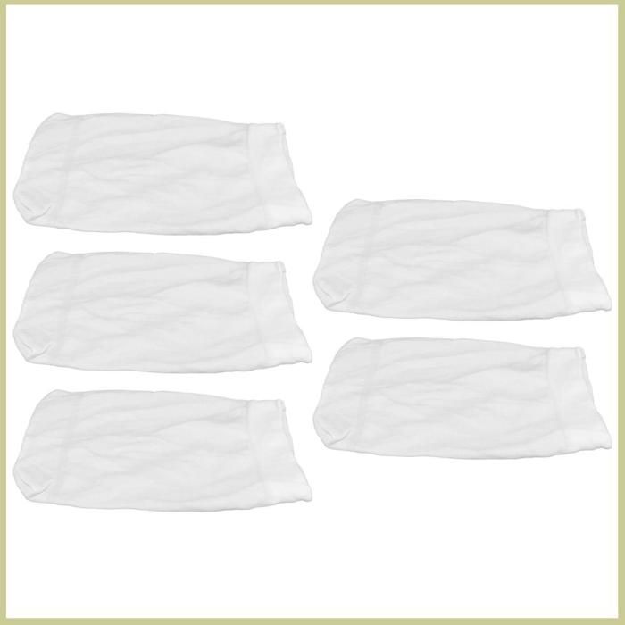 AORVYUI 20 Chaussettes De Filtre Piscine - Nettoyage Feuilles & Débris + Bandes De Test Incluses