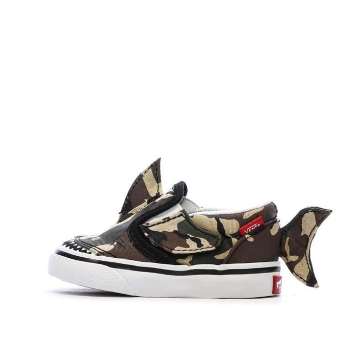 Vans Baskets Kaki Garçon Vans Shark