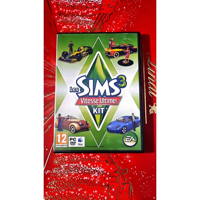 Electronic Arts Les Sims 3 : Vitesse Ultime! Kit (PC/Mac Dvd-Rom) – Extension Officielle – Courses Et Voitures De Luxe