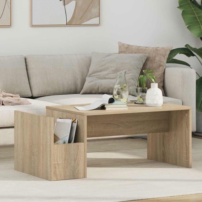 Table basse Vidaxl Table basse Chêne Sonoma 90 x 45 x 35 cm Bois dingénierie