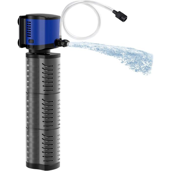 Meilleurs prix pour Pompe submersible pour aquarium - ESTAMPILLE - 4 en 1 - 260 Gph (1000 L/h) - Pour 100-300 litres