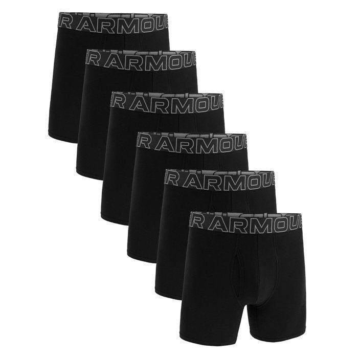 Under Armour Caleçon Homme - Paquet de 6 UA PERFORMANCE COTTON - SOLID 6 IN 6PK Under Armour Caleçon Homme - Paquet de 6 UA PERFORMANCE COTTON - SOLID 6 IN 6PK