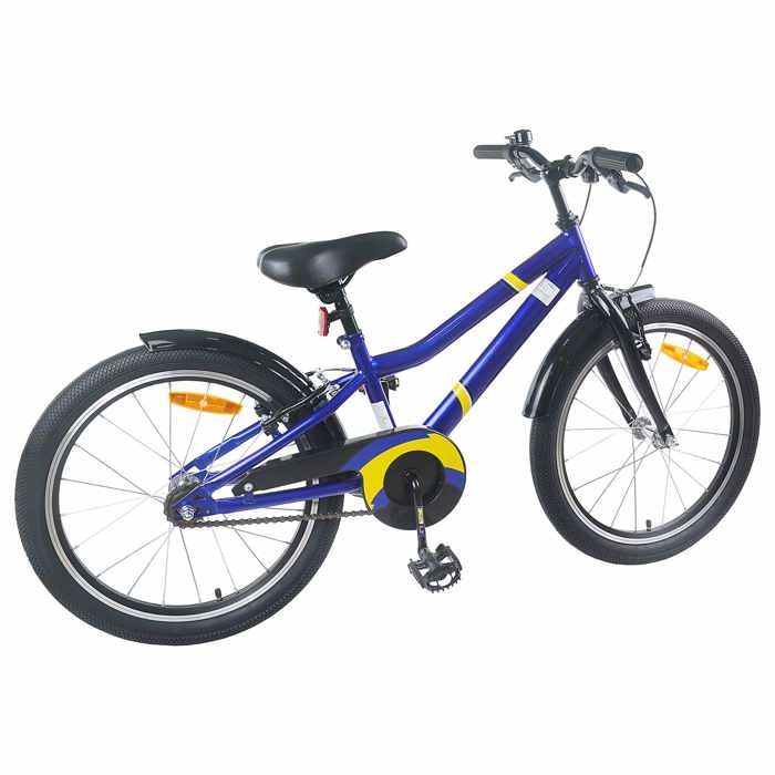 Vélo pour Enfants 24 Pouces pour les 8-12 ans Bleu Noir - pour filles et garçons JJ634715