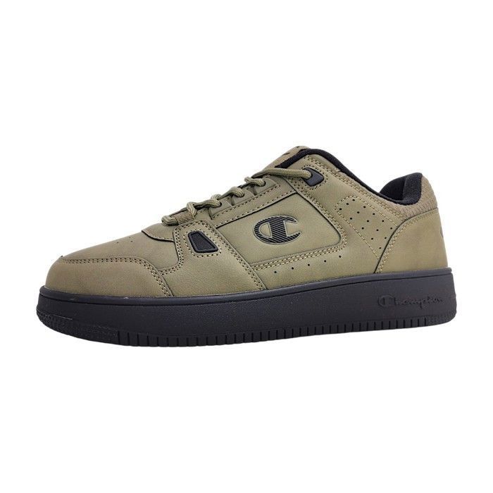 Hommes Champion chaussure à lacets sportive RD18 Comb Low Cut Textile Lacets Plat - myg/nb GS017