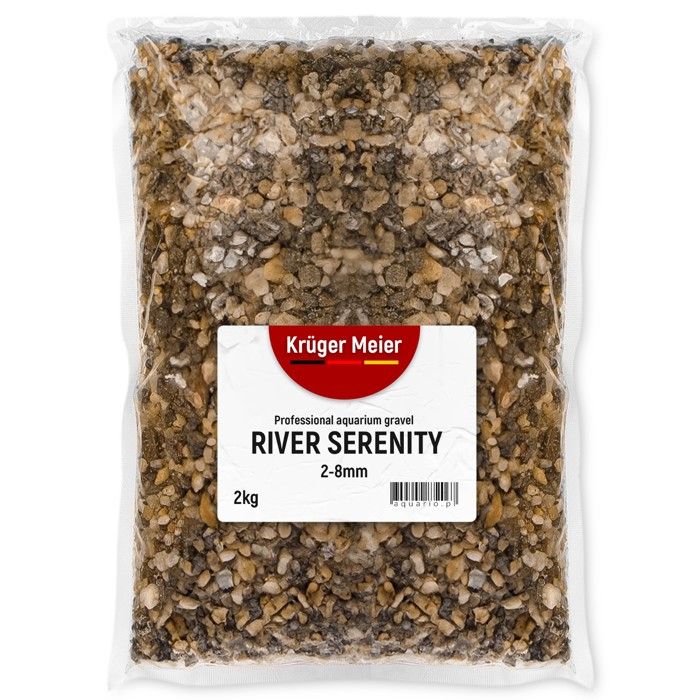 Gravier pour aquarium substrat décoratif naturel 2-8 mm 2 kg