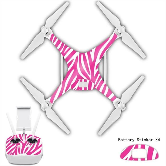 Autocollant Skin Pour Drone DJI Phantom 3 - Motif Galaxy Space Cat Coloré - Neuf