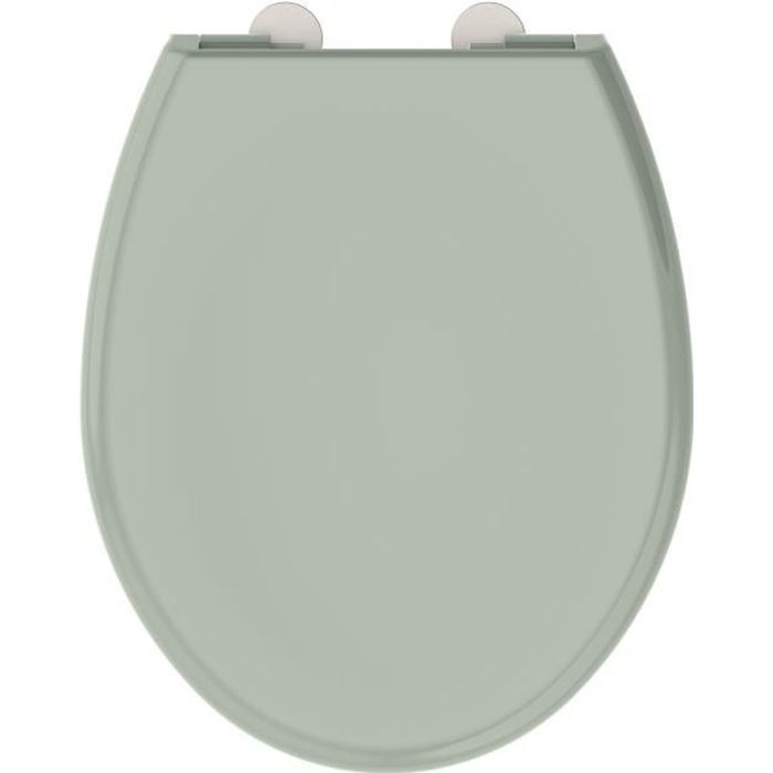 ALLIBERT BATH & DESIGN Abattant WC à fermeture progressive et déclipsable BOREO - vert de gris