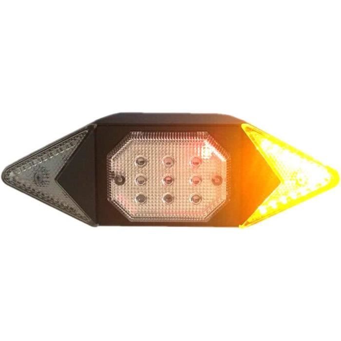 Feu Arrière Vélo Usb Rechargeable Haute Luminosité Led Avec 4 Modes