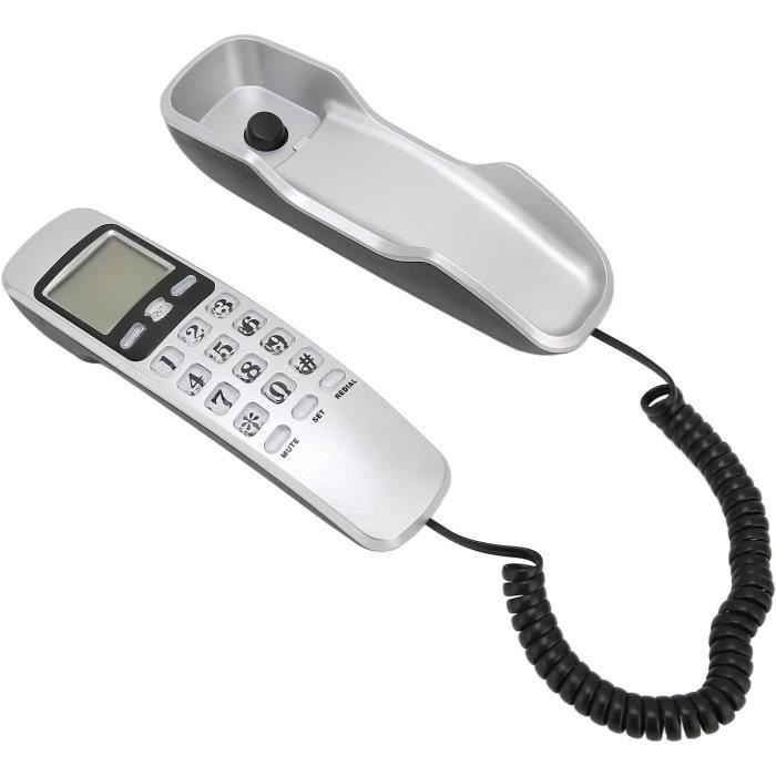 Téléphone Fixe Sans Fil Motorola DECT - Blocage D'Appels Indésirables, Affichage Numéro, Haut-parleur, Répertoire 50 Contacts - Blanc - 5