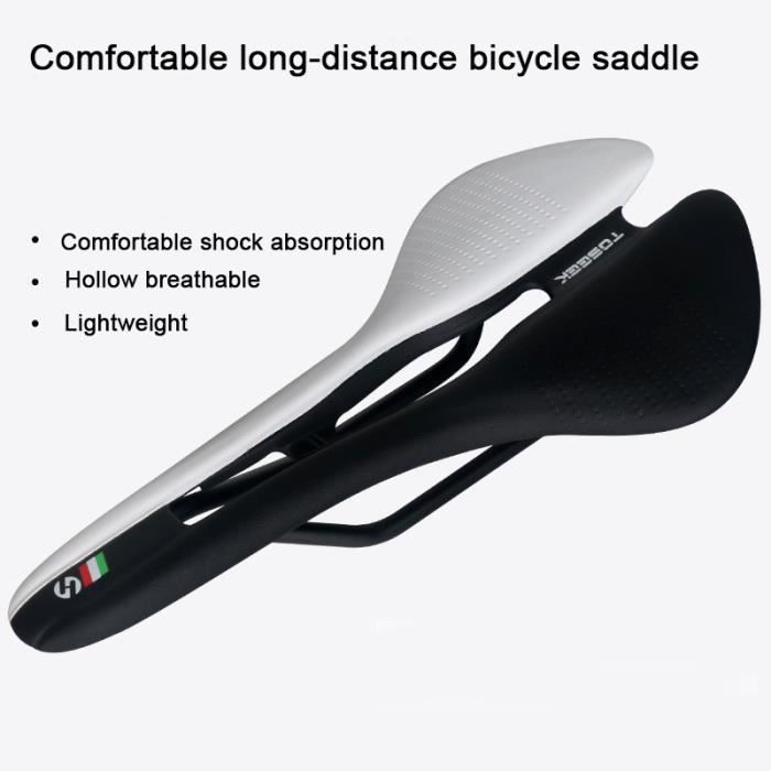 Selle vtt confortable longue hot sale distance