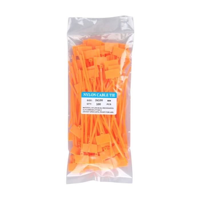 Kit Organisation Câbles : 175 Attaches Nylon + 320 étiquettes - 6 Couleurs - Longueur 15 Cm - Marque Gtiwung - Pour Maison Et Bureau
