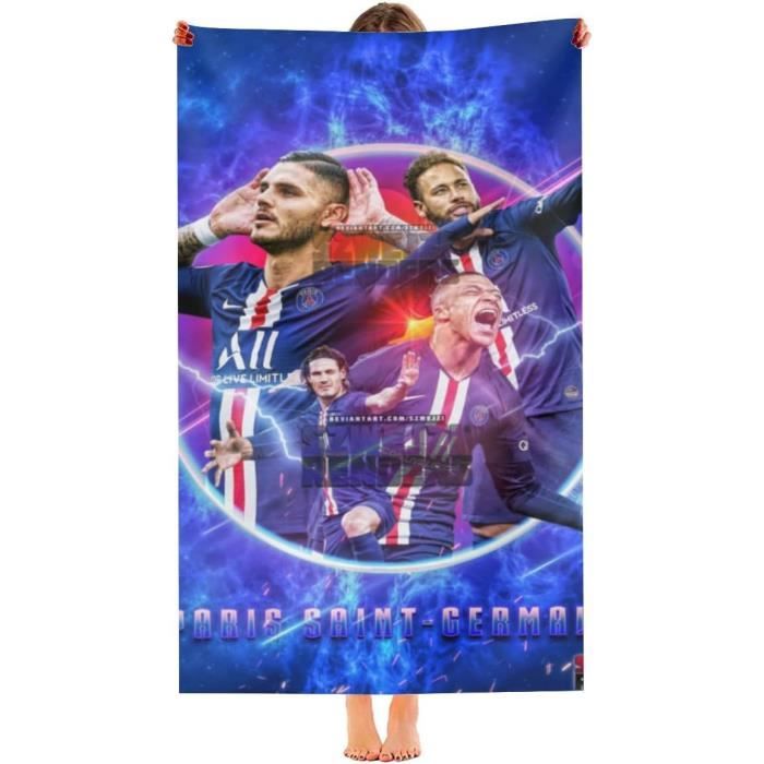 IMFLY MESI Serviette De Plage, Onaldo, Serviette De Plage, Motif étoile De Football, Serviette En Microfibre, Serviette De Bain Portable, Pour Enfants, Garçons Et Filles (C,90 X 180 Cm