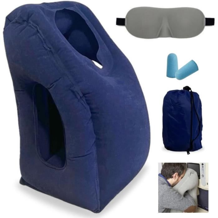 Oreiller De Voyage Gonflable Travelon Pour Cou, Avion, Train, Voiture