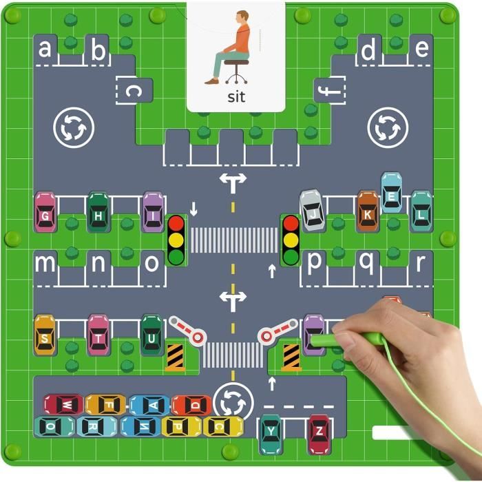 Jeux Labyrinthe Magnetique Apprendre Couleurs Jeu de Comptage et Tri