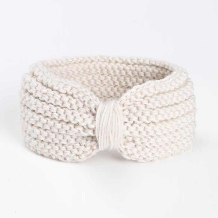 Beguin Bebe Enfant Fille Enfants Crochet Bow Serre Tete Accessoires Beige Phtography Props Love105 Cdiscount Au Quotidien