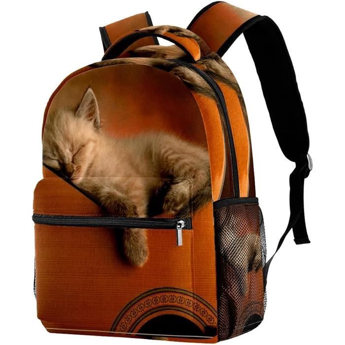 Cartable Cartable Chat Gris Cartable 29.4x20x40cm 375 Cdiscount