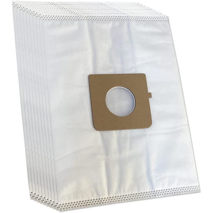 10 sacchetti per aspirapolvere compatibili con MOULINEX 1000 SL NUR/ONLY COMPACT – SERIE!, 10 sacchetti per aspirapolvere + 2 micro filtri simili originali MOULINEX 250, A 82