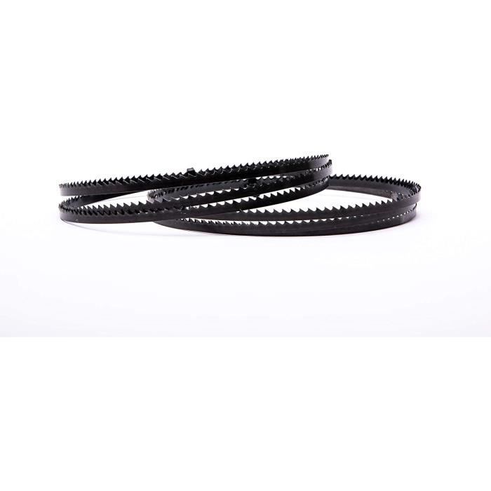 Encut Set 2 Lame Per Sega A Nastro HSS 1425x6x0,65 Mm 6 Denti - Compatibili Con Gemex, Budget, Haager E Altri