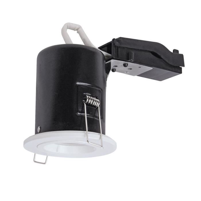 Dlt-iso 75 - encastré gu10 fixe blanc recouvrable rt2012 lampe non incl.