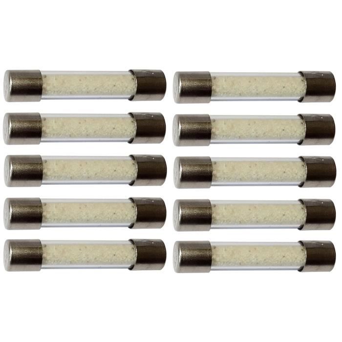 FUSIBILE CERAMICO RITARDATO TIPO T 10mA 250VAC 6,3x32mm - Foto 5