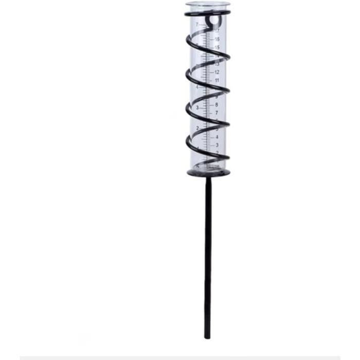 Pluviomètre Extérieur 7 Pouces - Hauteur Réglable, Chiffres Lisibles | Pour Jardin, Pelouse, Ferme - 6