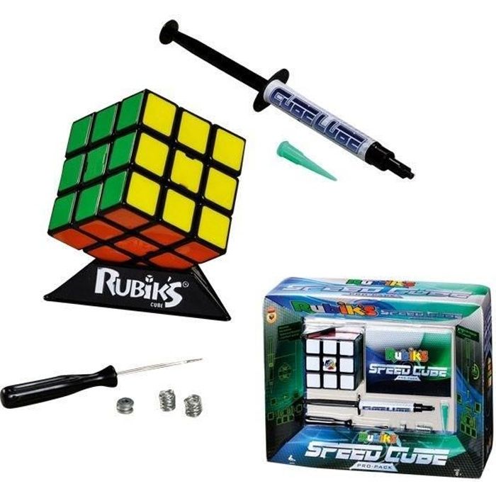 Speed Cube Puzzle Cube de Vitesse Magique pour Cadeau Magic Cube 3x3 Vitesse en plastique Magic Cube Smooth Easy Turning Puzzles Jouets pour le jeu de formation du cerveau