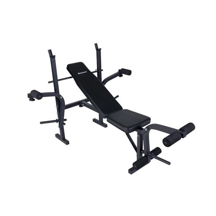 Banc de musculation avec boucle de bras et de jambe - Cdiscount Sport