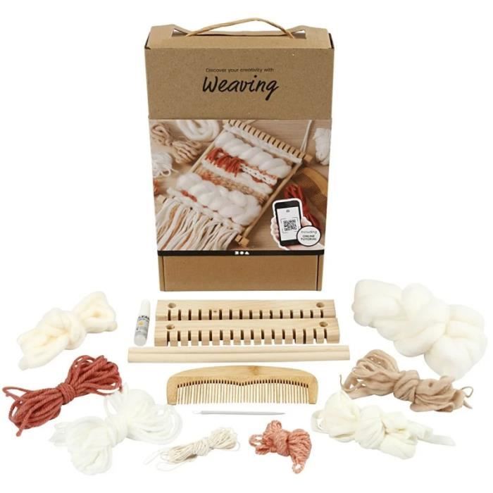 Kit DIY - Découverte - Tissage - Pour Adultes - Mixte - Tout Inclus