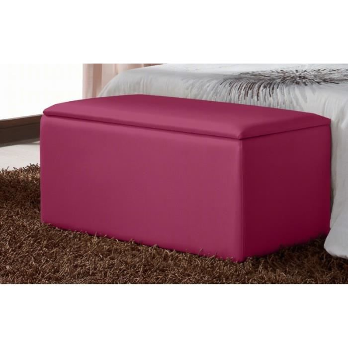 Banc Coffre Soft Couleur Rose Achat Vente Banc Coffre Soft