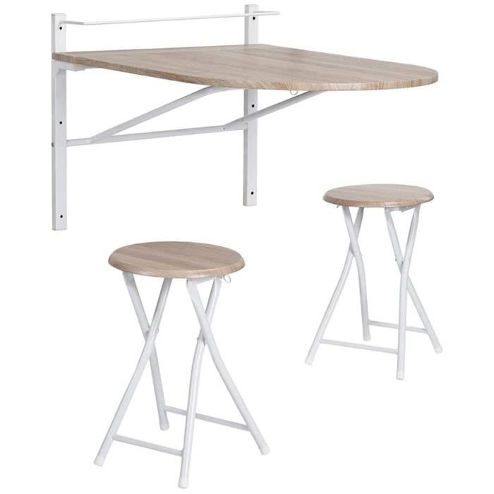 Table en bois à rabat rectangulaire Innovareds Sagittarius, pour la ...