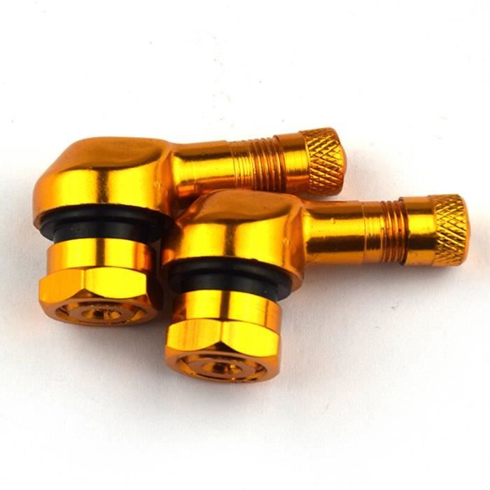 Chine CNC moto 90 degrés angle de roue pneu tige tubeless valve