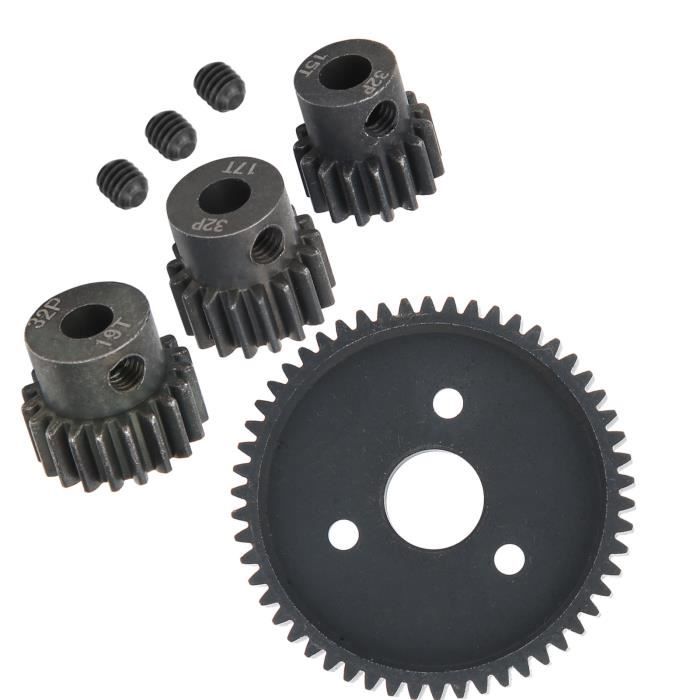 Pignon Renforcé 54 Dents En Métal Pour Traxxas Slash, Stampede, Summit 1/10 – Engrenage Cylindrique, Diamètre 4.5 Cm - 3