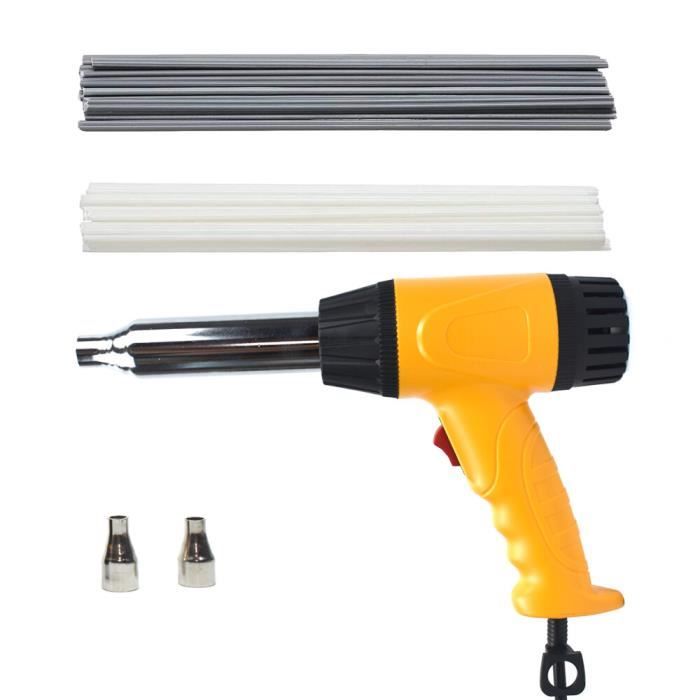 Pistolet à Air Chaud 1600W Professionnel - Soudage Plastique TPO, PVC, HDPE - Température Réglable 50-650°C Avec Accessoires