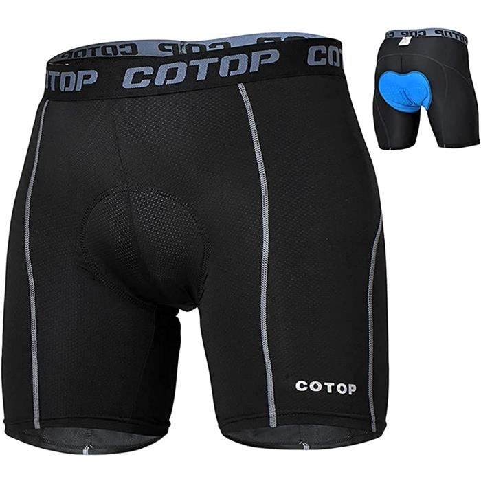COTOP Shorts de Cyclisme Hommes avec Coussin 3D Gel Rembourre Cuissard Velo Homme sous Vetement Cycliste VTT Protection Access 22 Cdiscount Sport