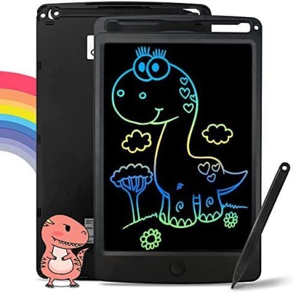 Tablette Dessin LCD Colorée Pour Enfants 2-8 Ans - Ardoise Magique Sans Papier - Écran Protecteur Yeux - 3