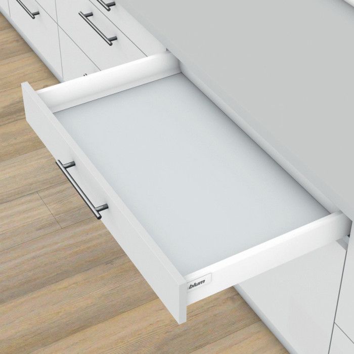 Tiroir TANDEMBOX BLUMOTION BLUM INT358M450BLS L450 mm blanc mat