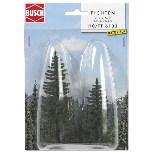 Hornby France - Busch - 7323 - Circuit - Train - Sach.micro-mousse vert fonce