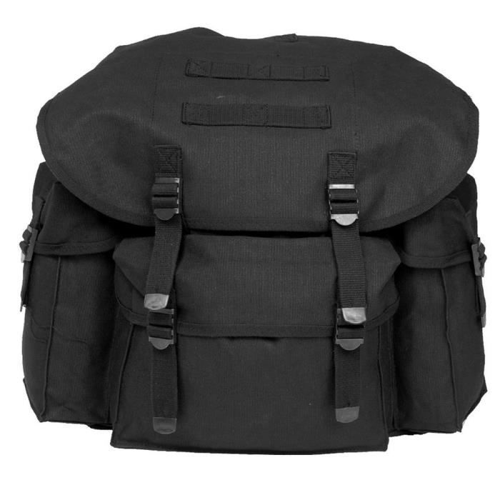 sac a dos militaire noir
