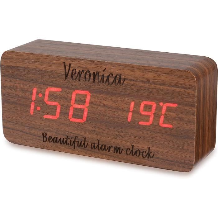 HORLOGE NUMÉRIQUE, HORLOGE Murale Numérique Avec Télécommande, Horloge