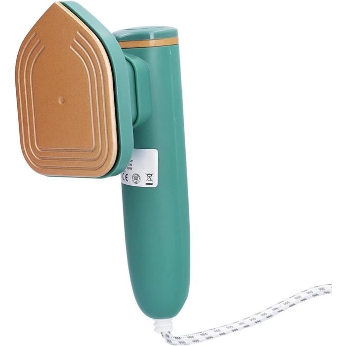 Mini Fer à Vapeur Portable - Vert - Repassage Humide/Sec - Idéal Voyage - 80ml