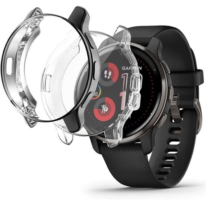 2 Pi ces Coque Protection Garmin Venu 2 Plus Full age avec
