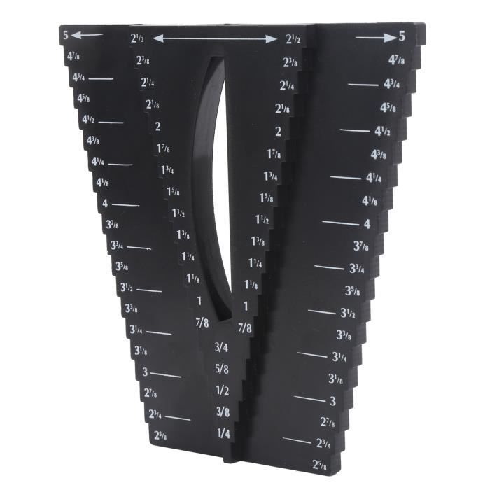 Jauge De Traçage SODIAL 25cm – Règle De Mesure Pour Travail Du Bois, Marquage Précis
