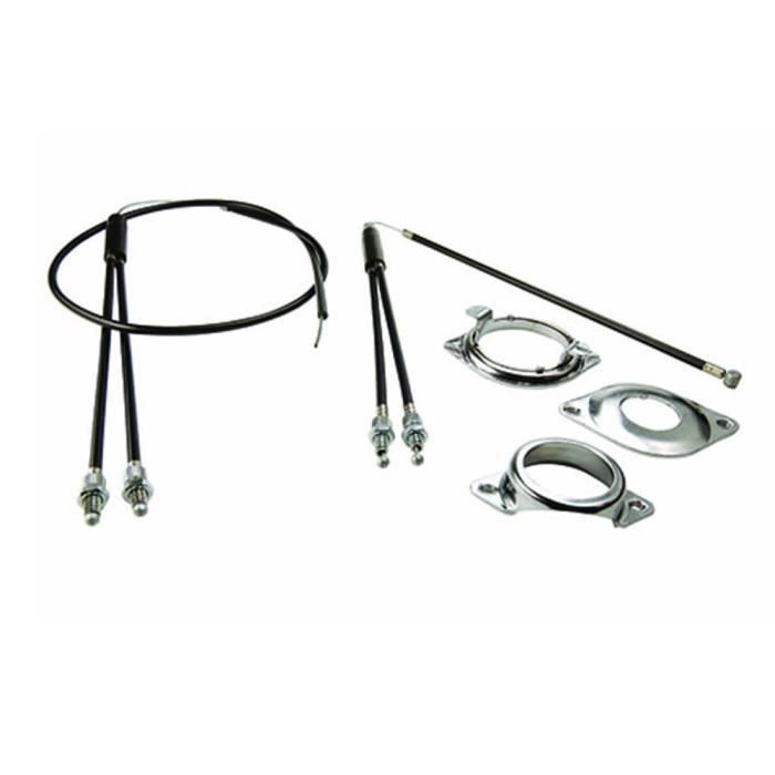 Kit complet de freinage pour vélo BMX freestyle - CYCLINGCOLORS - Noir