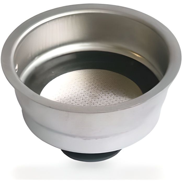 Filtre 2 tasses pour machine expresso Delonghi - Gris - Café moulu - Cartouche de filtre