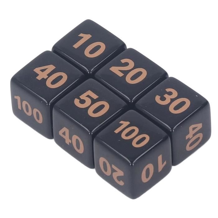 Lot de 40 dés transparents de 14 mm – Dés en acrylique à 6 faces, 8 couleurs pour jeux de table et jeux de rôle Lot de 40 dés transparents de 14 mm – Dés en acrylique à 6 faces, 8 couleurs pour jeux de table et jeux de rôle
