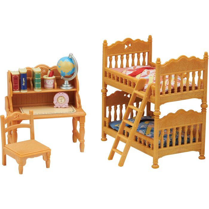 Figurines miniatures SYLVANIAN FAMILIES 5338 La chambre des enfants Meubles et accessoires pour enfants - vue 3