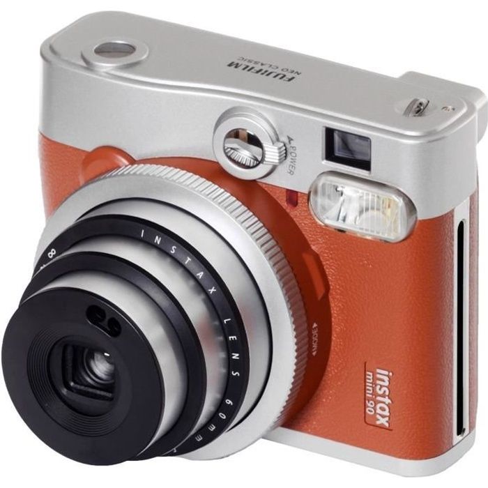Fujifilm Instax Mini 90 Marron Clair Neo Classic Achat Vente